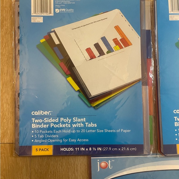 Binder Pockets and Index Dividers - Picture 2 of 5